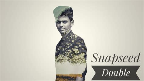 In the generic sense, 1st picture constitutes the outline. Snapseed Double Exposure Tutorial | Snapseed Best Tutorial ...