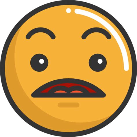 Emoticon Smiley Computer Icons Emoji Clip Art Surprised Png Download