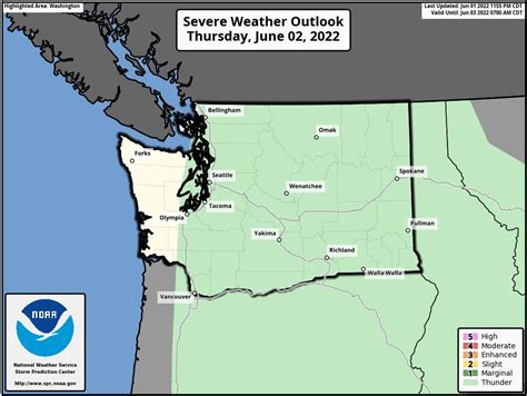 Nws Seattle On Twitter Thunderstorms Will Be Possible From Puget