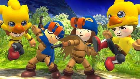 Final Smash Bros Wii U3ds Mii Fighter Outfits Revealed Geno Out
