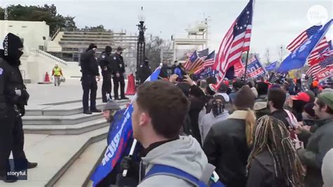 Pro Trump Rioters Clash With Police As They Storm Capitol Hill