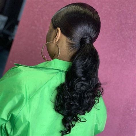 31 Elegant Ponytail Hairstyles For Black Women In 2021 2022