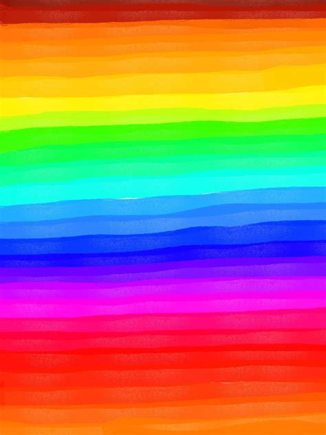 Rainbow Gradient Pastel Striped Digital Background Etsy