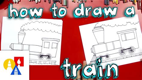 How To Draw A Train Youtube