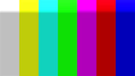 4k Color Bars Bad Signal Stock Footage Video 100 Royalty