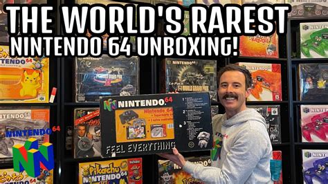 An In Depth Unboxing Of The Worlds Rarest Nintendo 64 Special Edition