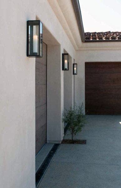 Find & download free graphic resources for garage lighting. 50 Outdoor Garage Lighting Ideas - Exterior Illumination Designs