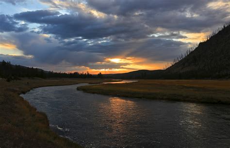 Madison Sunrise Yellowstone National Park Thanks For L Flickr