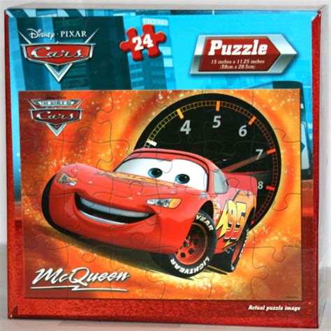 Lightning Mcqueen 24 Pieces Cardinal Ind Puzzle Warehouse