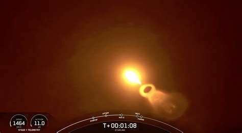 Spacexs Rocket Blows Smoke Rings At 1464 Kmh In Rare And Breathtaking