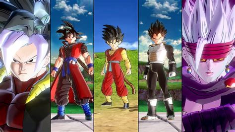 Dragon Ball Xenoverse 2 Epic Dbh Characters Transformations W Mods Youtube