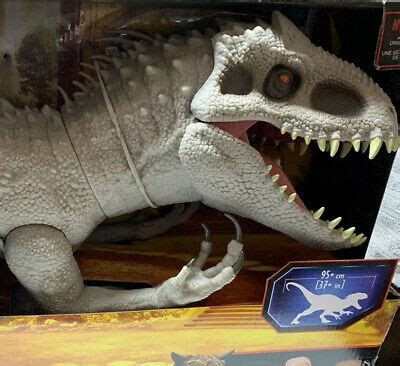 This hybrid had gone through many. Jurassic World Super Colossal Indominus Rex Camp ...