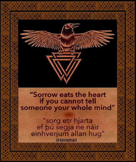 The Wisdom Of The Havamal The Wisdom Of Odin Eternally True