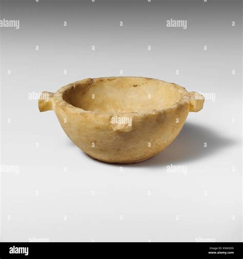 Alabaster Mortar Or Deep Bowl Period Late Bronze Age Date Ca