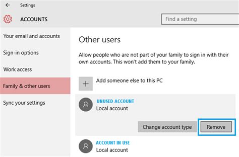 How To Delete Your User Account On Windows 10 Cartier Toloses