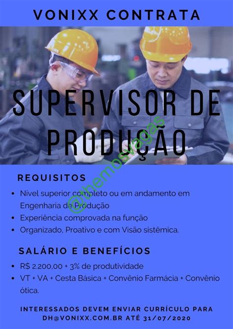 Salario De Um Supervisor De Produção
