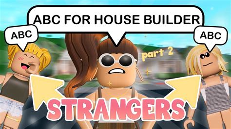 Asking Strangers To Build My Bloxburg House Again Youtube