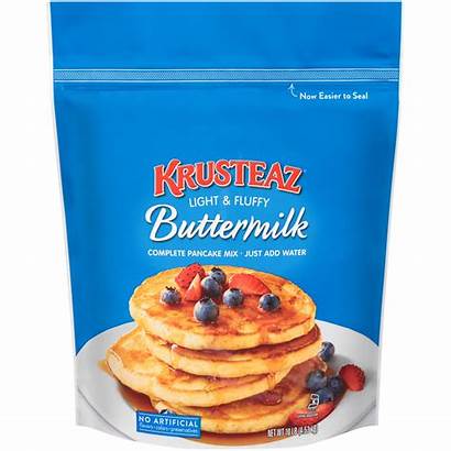 Pancake Krusteaz Mix Buttermilk Fluffy Complete Walmart
