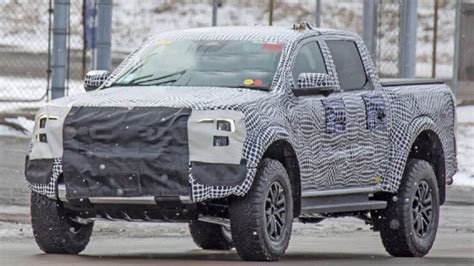 2022 Ford Ranger Raptor Spied With The V6 Engine Pickup Truck