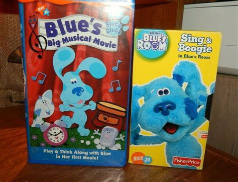 Blues Clues Blues Big Musical Movie Vhs 2000 For Sale Online