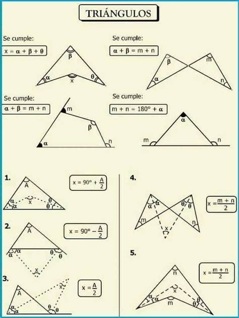 Formulas De Los Triangulos Campuseai
