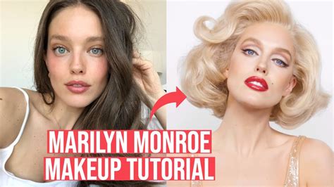 Marilyn Monroe Makeup Tutorial With Erin Parsons Emily Didonato Youtube