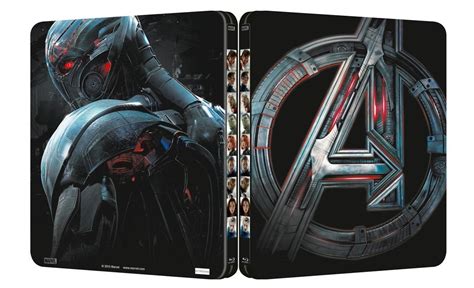 Desvelado El Diseño Final De Avengers Age Of Ultron Steelbook