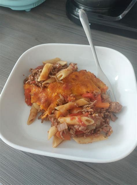 Pasta Bolognese Bake Recipe Image By Robbyn Pinch Of Nom