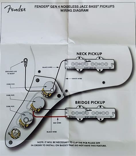 Fender Pj Wiring Diagram Needed