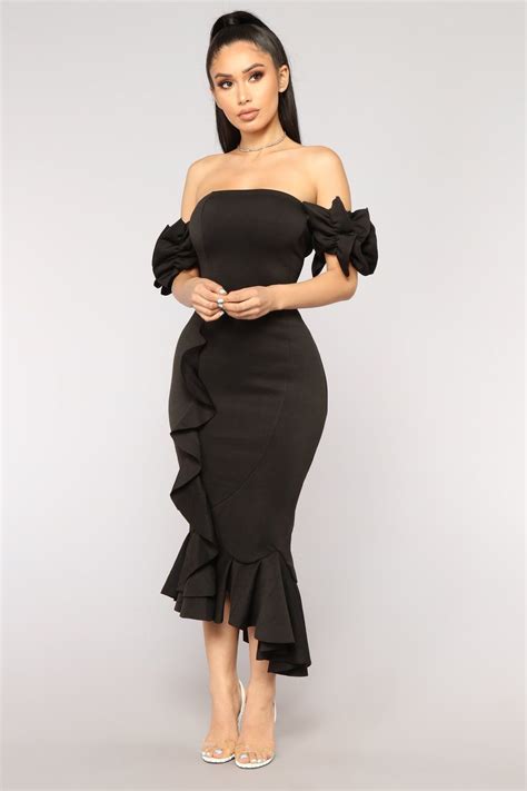 Sweet And Sassy Midi Dress Black Midi Dress Dresses Black Midi Dress