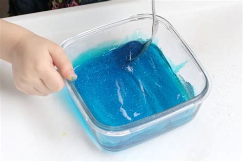 Easy Slime Recipe Without Contact Solution Safe For Kids