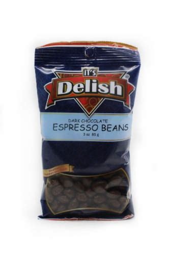 It S Delish Dark Chocolate Espresso Beans 3 Oz Ralphs