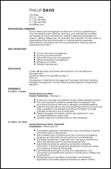 We also provide suggestions on finding intern work. Cv Template For Internship - Collection - Letter Templates