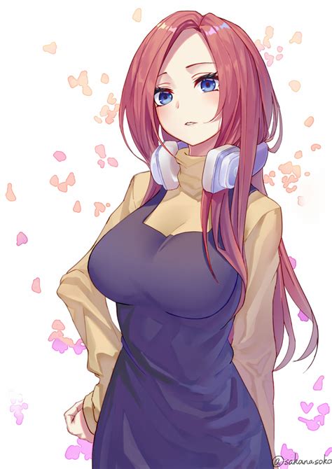 Nakano Miku Go Toubun No Hanayome Drawn By Sakanasoko Danbooru