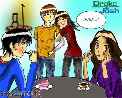Drake Josh Party With Victorious By Lucastl On Deviantart