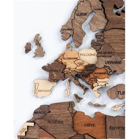 A powerful mapping and analytics software and google maps embed: 3D Multilayered World Map Multicolored | World map poster ...