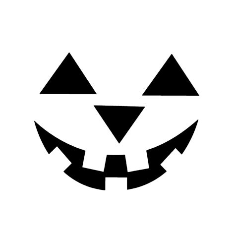 Leuk voor kids kleurplaat Grijnzend geicht Halloween pompoenen