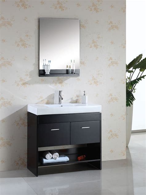 When remodeling, we often work in older homes which can have an issue of limited space. 35.5" Gloria Single Bath Vanity - Bathgems.com