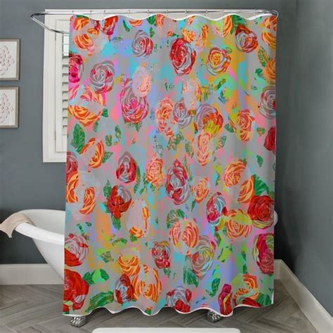 Vintage Roses Shower Curtain By Ornaart Cafepress