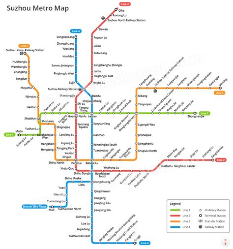 Suzhou Metro Suzhou Metro Map Suzhou Metro Ticket