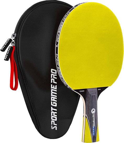 buy ping pong paddle with killer spin case for free professional table tennis racket for