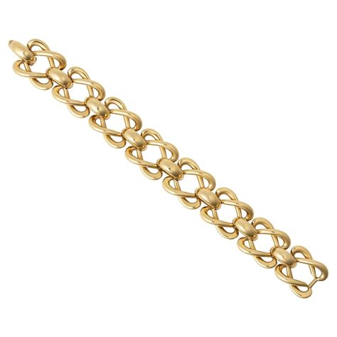 tiffany and co hardwear link bracelet 18k yellow gold micro for sale at 1stdibs