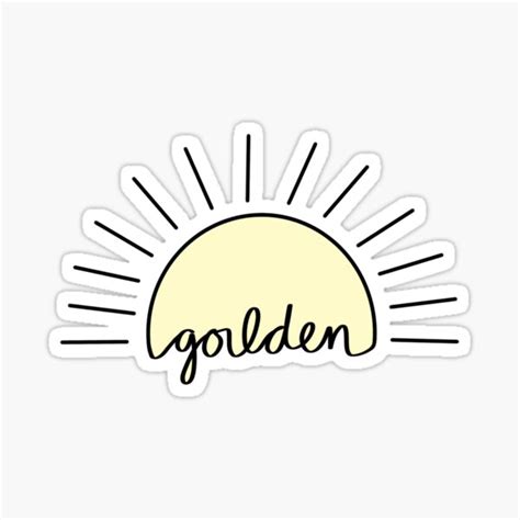 Golden Stickers For Sale Etsy Digital Prints Stickers Homemade Stickers