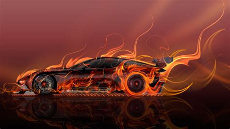 Fire Cars Wallpapers Wallpaper Cave