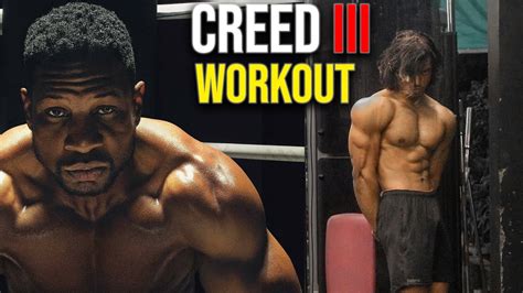 I Trained Like Jonathan Majors For Creed 3 Creed 3 Training Youtube