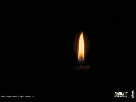 amnesty international print advert by ogilvy candle 2 ads of the world™