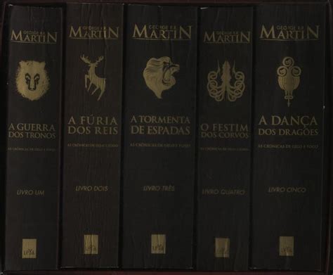 As Crônicas De Gelo E Fogo Box Com 5 Volumes George R R Martin
