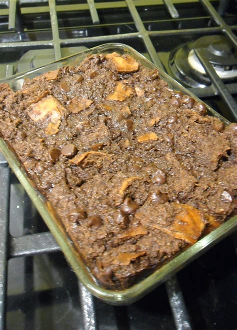 Cooking To Perfection Triple Chocolate Bread Pudding