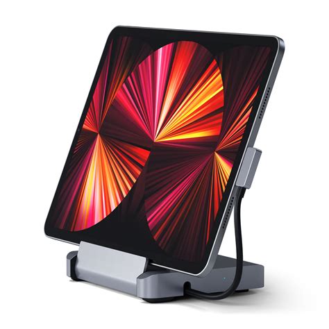 Satechi Aluminum Stand And Hub Transforms Apple Ipad Pro Into A Desktop
