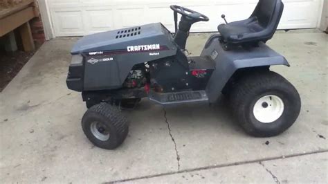 My New Free Craftsman Lt4000 Lawn Tractor Youtube
